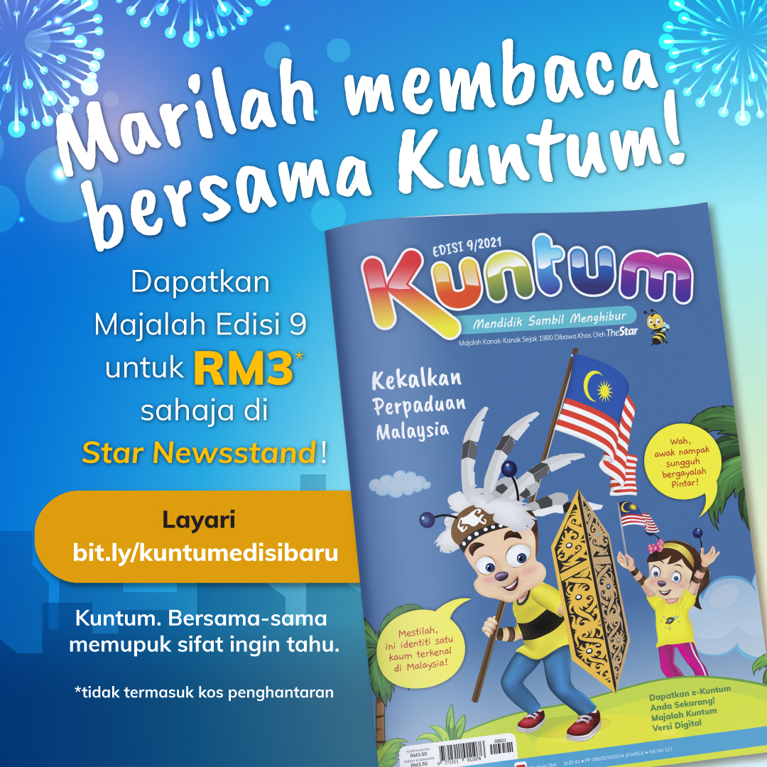 Langgan Majalah Kuntum Mendidik Sambil Menghibur Majalah Kuntum